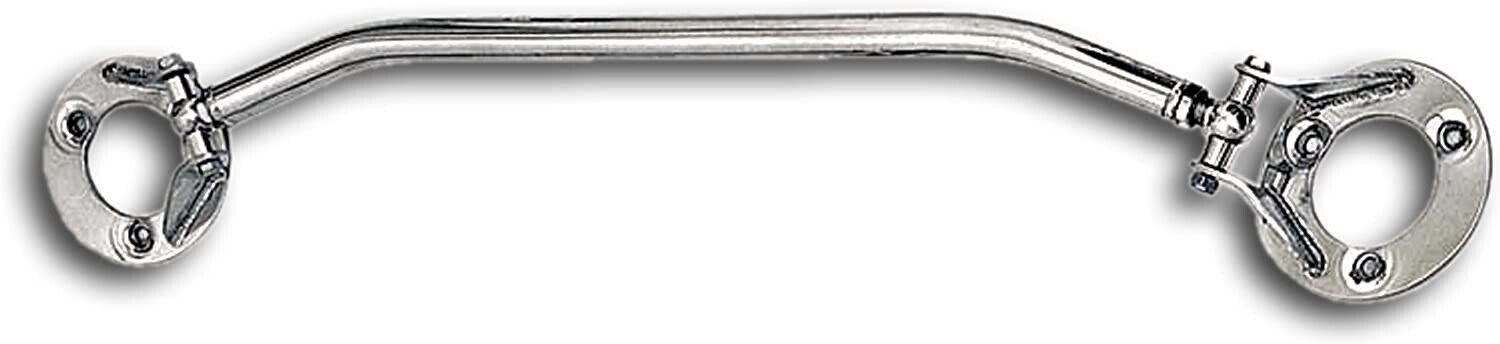 JOM BMW E36 320 325 Aluminium Domstrebenstrebe verstellbar Silber 3-teilig