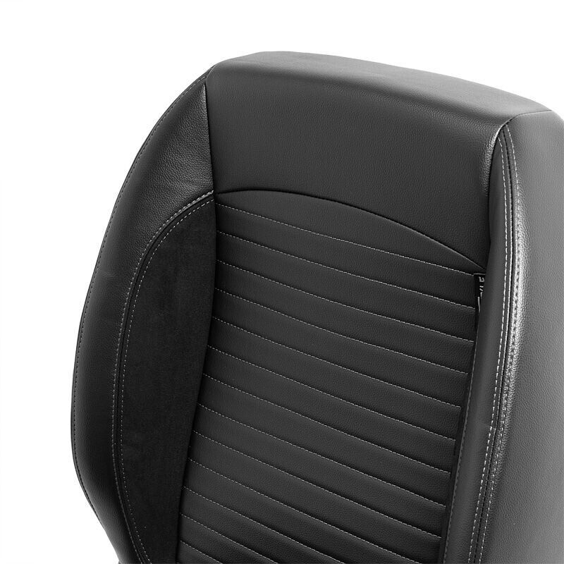 Pair of Autostyle Black Classic Car Retro Kit Sports Car Bucket Seats (x2 - Left & Right) Ltd Speedster