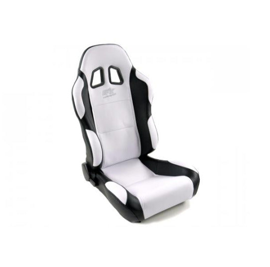FK Pair Universal Reclining Bucket Sports Seats - Miami White & Black Edition