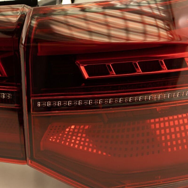 AS Pair VW Golf 8 MK8 20+ R FL LED DRL Rear Lights Dynamic Taillights Smoke UNIV