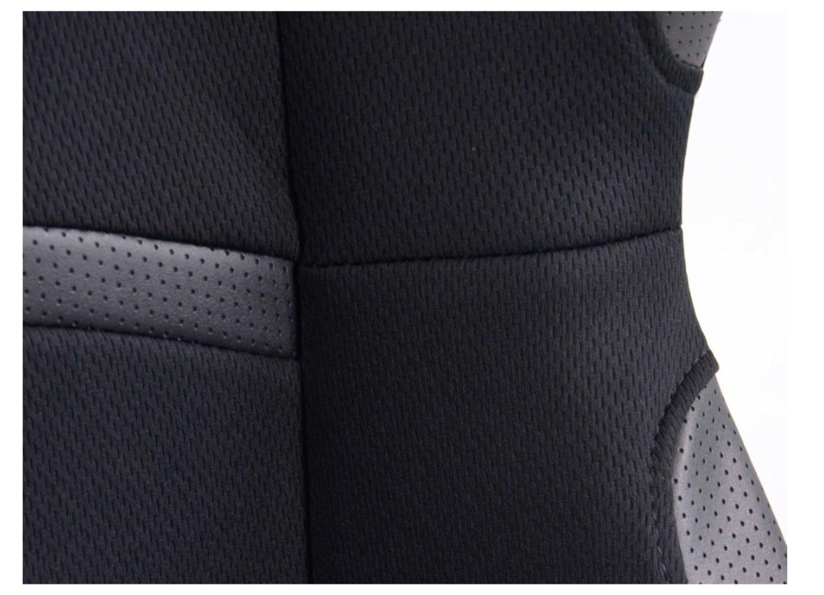 FK Pair Universal Recline Bucket Sports Seats Black HEATED Fast Road Car Edition