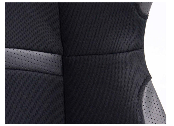 FK Pair Universal Recline Bucket Sports Seats Black HEATED Fast Road Car Edition