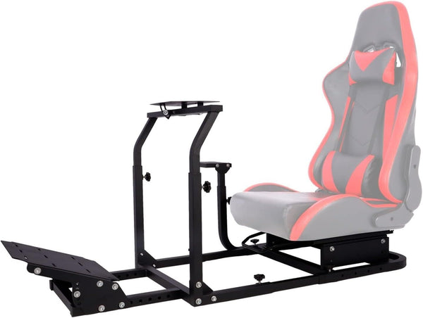 Driving Game Sim Racing Frame Rig - Add Seat Wheel Pedals Xbox PS PC Console F1