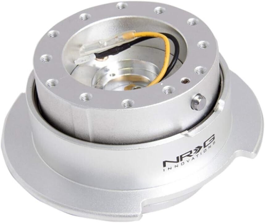 NRG Innovations SRK-250SL Forged Quick Release Steering Wheel Boss Hub SILVER