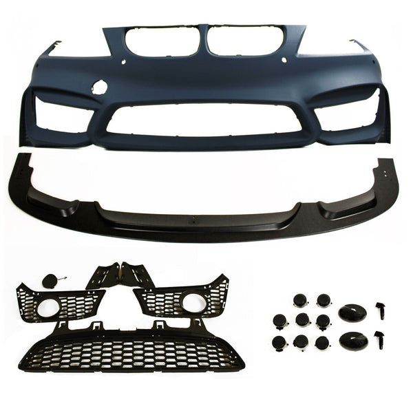 JOM BMW E90 E91 3er 3-series 08-11 Front Bumper Polyp Unpainted + Grille