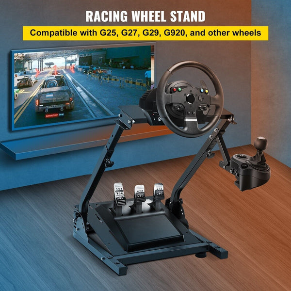 VFORCE Driving Game Sim Racing Frame Stand Rig for Seat Wheel Pedals Xbox PS PC