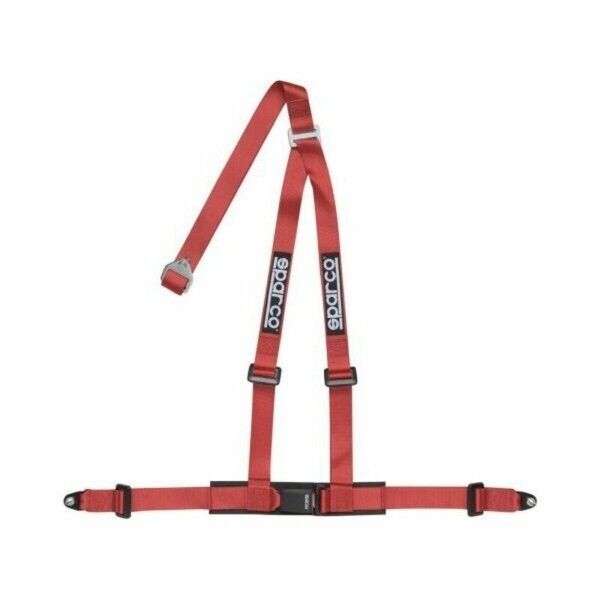 Sparco Racing Harness 3-Point Universal seat belt Red Blue Black bucket safety