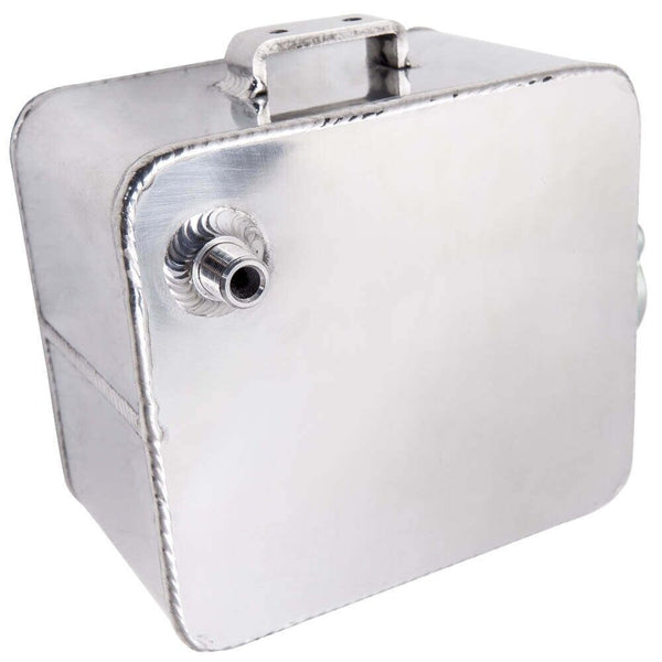 MaXpeedingRods 2.5L Aluminium Alloy Water Coolant Radiator Universal Expansion Tank Overflow