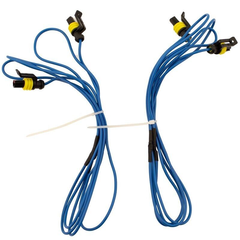 AS Pair VW Golf 8 MK8 20+ R FL LED DRL Rear Lights Dynamic Taillights Smoke UNIV