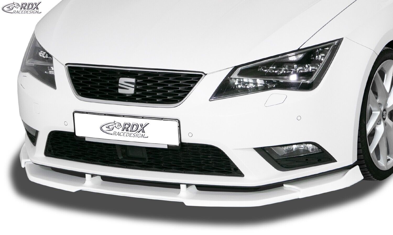 RDX Seat Leon 5F HB ST SC 13+ Front Bumper Splitter Lip Diffuser Spoiler Valance