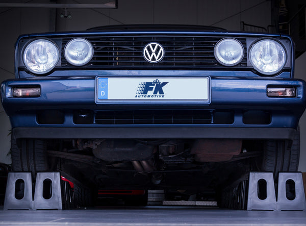 FK 2x 2.5 Ton Heavy Duty Car Ramps for Vehicle Lifting & Maintenance Checks