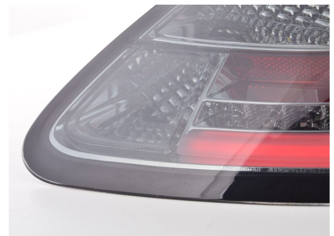 FK Pair Led Rear Lights Porsche Boxster / Cayman 987 987.1 04-09 SMOKED LHD GT3 Animated Sequential indicators