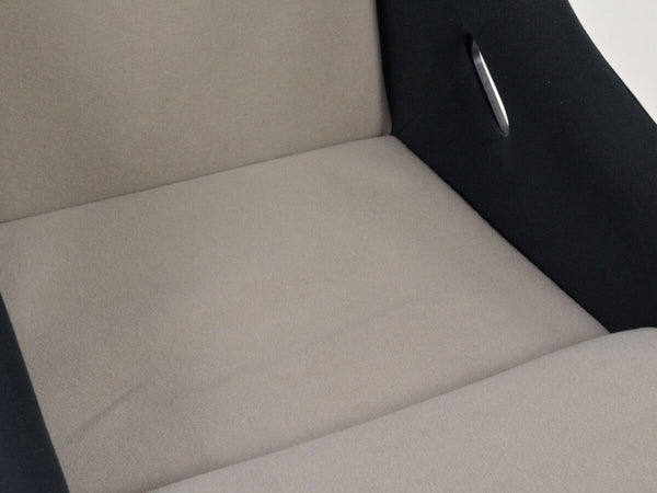 FK Pair Universal Fixed Back Motorsport Bucket Sports Seats Grey Fabric Edition