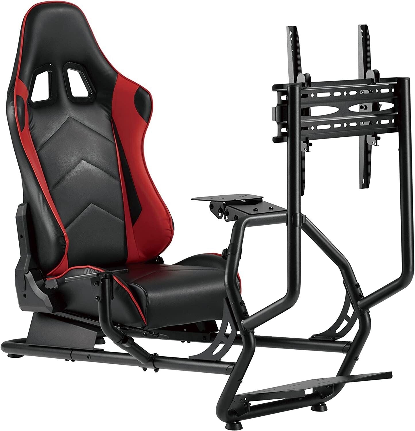 AZ Driving Game Sim Racing Frame Rig INC SEAT Wheel Pedals Xbox PS PC F1 Screen