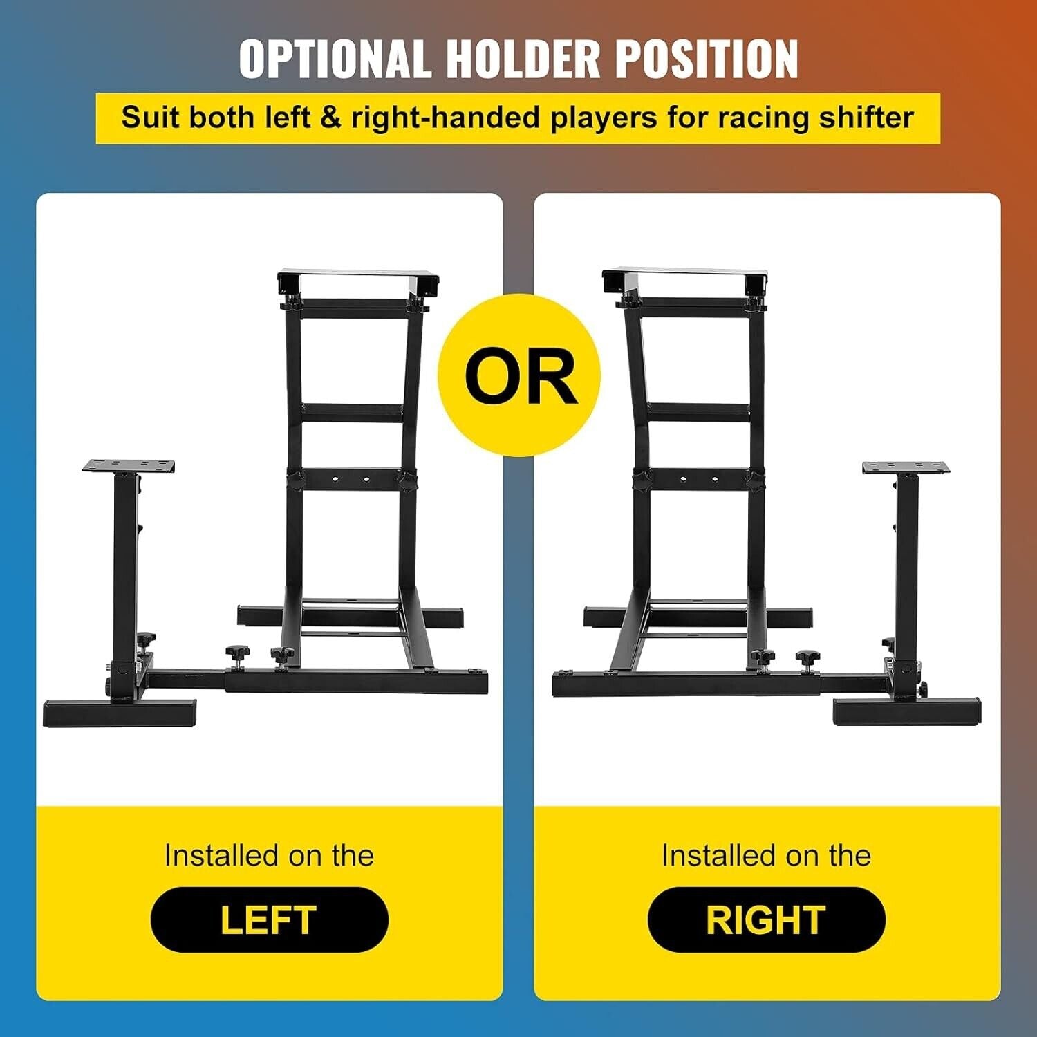 VFORCE Driving Game Sim Racing Simulator Frame Stand for Wheel Pedals Xbox PS PC