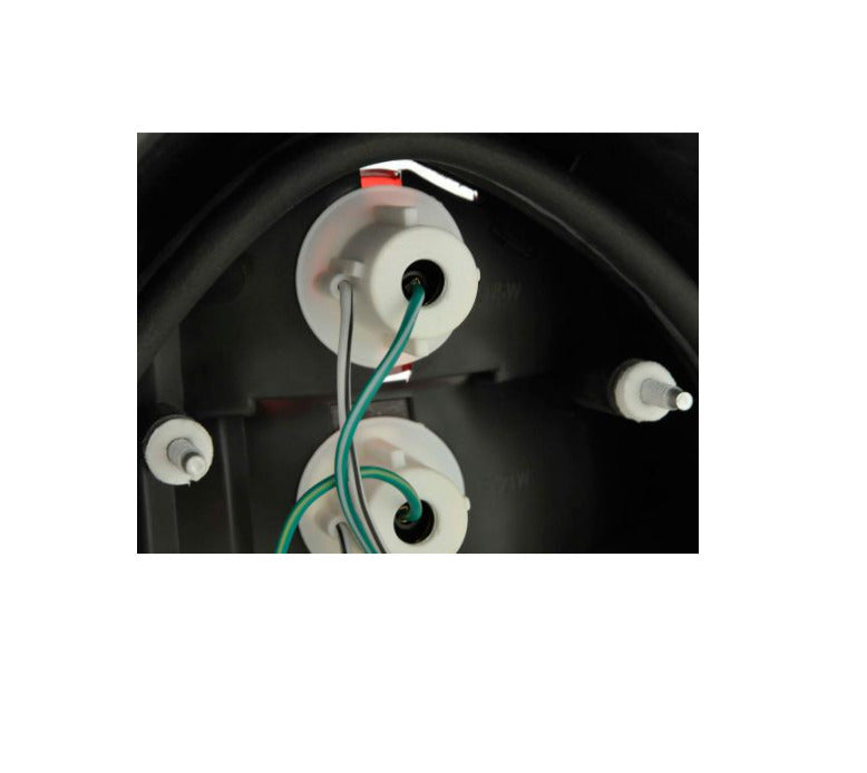 FK Pair Rear Lights Tail Lamps Audi A3 8L 96-02 red white crystal edition LHD