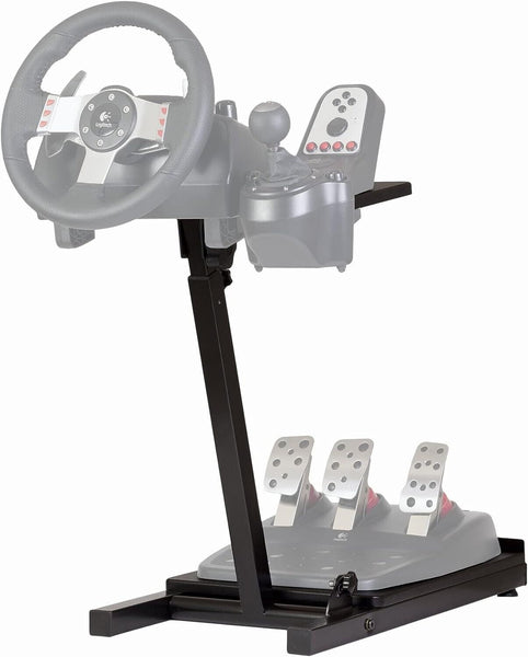Madcatz Driving Game Sim Racing Simulator Folding Metal Frame Stand Rig for Seat Wheel Pedals Xbox PS PC