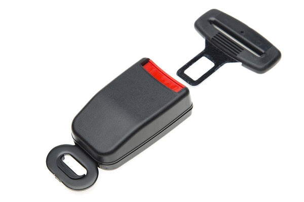 TRS Bolt-In 3 Point Car Sim Seatbelt Safety Harness RED Road Legal ECE Approved