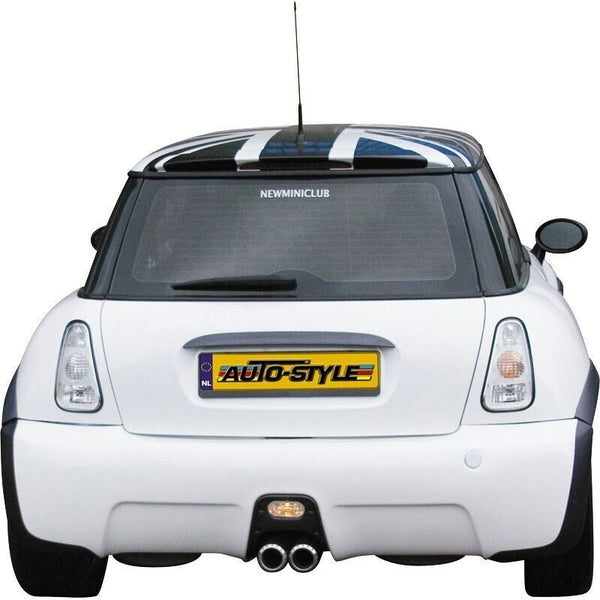 AS Pair Rear Lights BMW New Mini R50 R53 00-04 White Clear Cooper One JCW LHD
