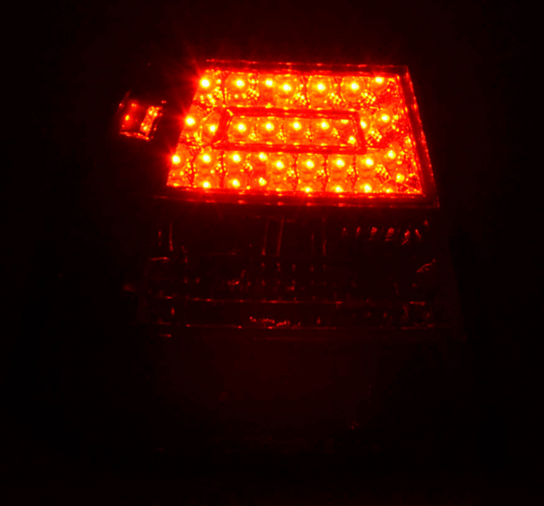 FK Pair LED DRL Lightbar Rear Lights VW Bora 1J 98-03 black smoke LHD
