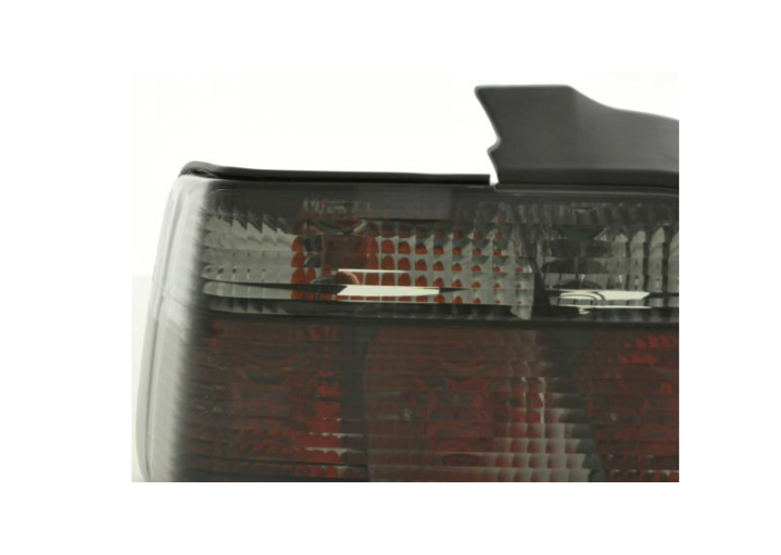 FK Pair Rear lights BMW 3 Series Saloon E36 91-98 Black Smoke Crystal 325 328 M3