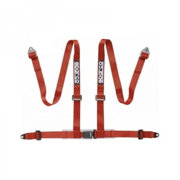 Sparco Racing Harness 4-Point Universal seat belt Red Blue Black bucket safety