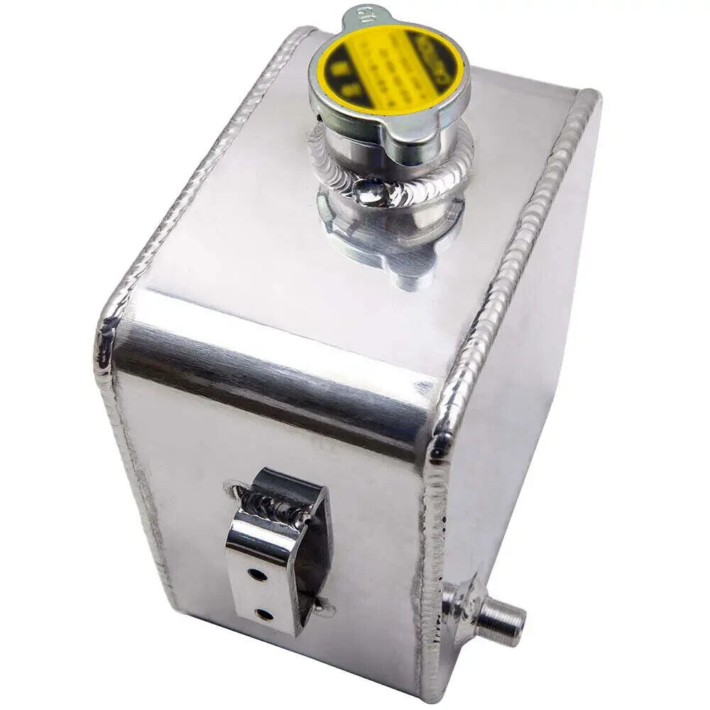 MaXpeedingRods 2.5L Aluminium Alloy Water Coolant Radiator Universal Expansion Tank Overflow