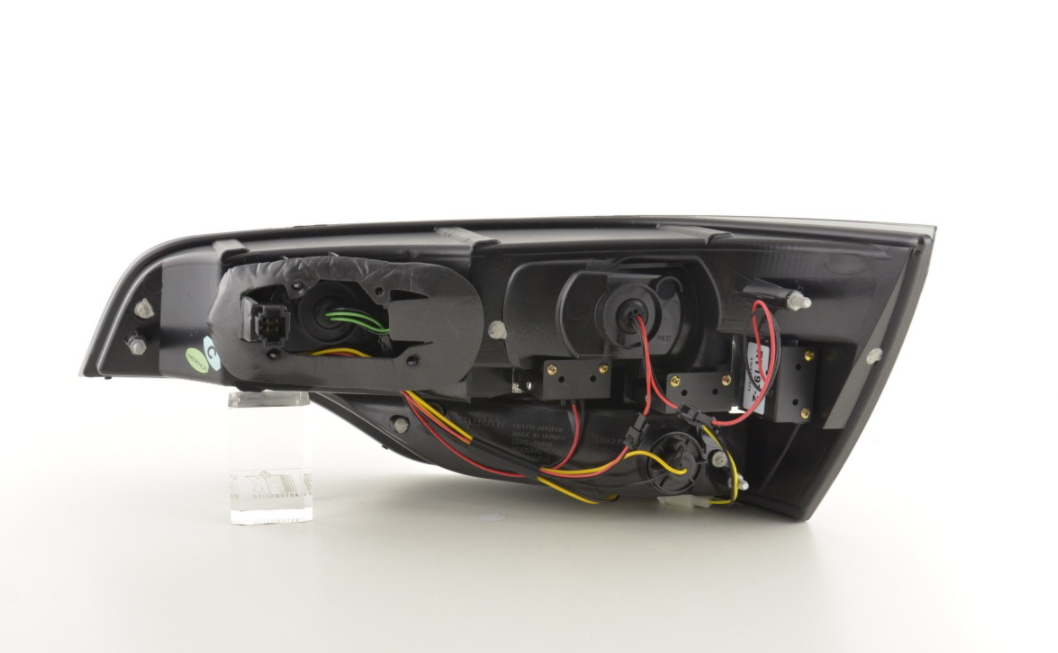 Set FK Audi Q7 4L 05-09 black smoke LED Lightbar DRL REAR TAIL BACK LIGHTS LHD - LJ Automotive