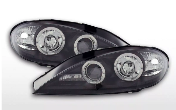 FK Set LED DRL Projektor Angel Eye Scheinwerfer Renault Megane 1 MK1 3/5dr 99+ LHD