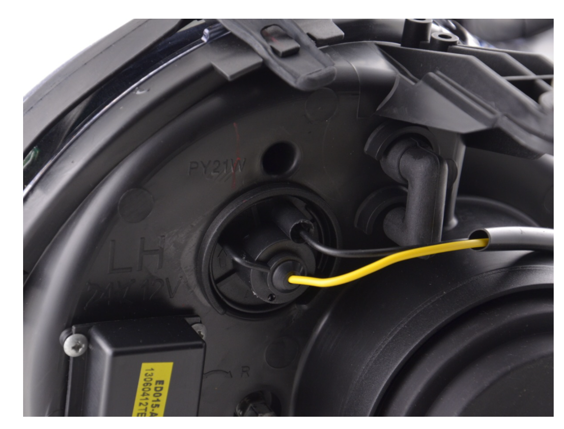 FK LED DRL Angel Eye Projektor-Scheinwerfer-Set Mercedes CLK W209 04–09 Chrom LHD