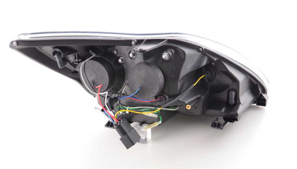 FK LED DRL Halo Projektorscheinwerfer Ford Focus 3 MK3 C346 3/5dr 08+ Chrom ST