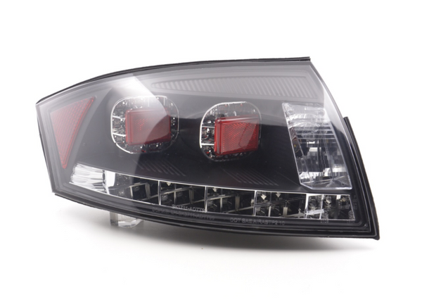 FK Automotive Pair LED Rear Lights Audi TT type 8N 99-06 black RHD