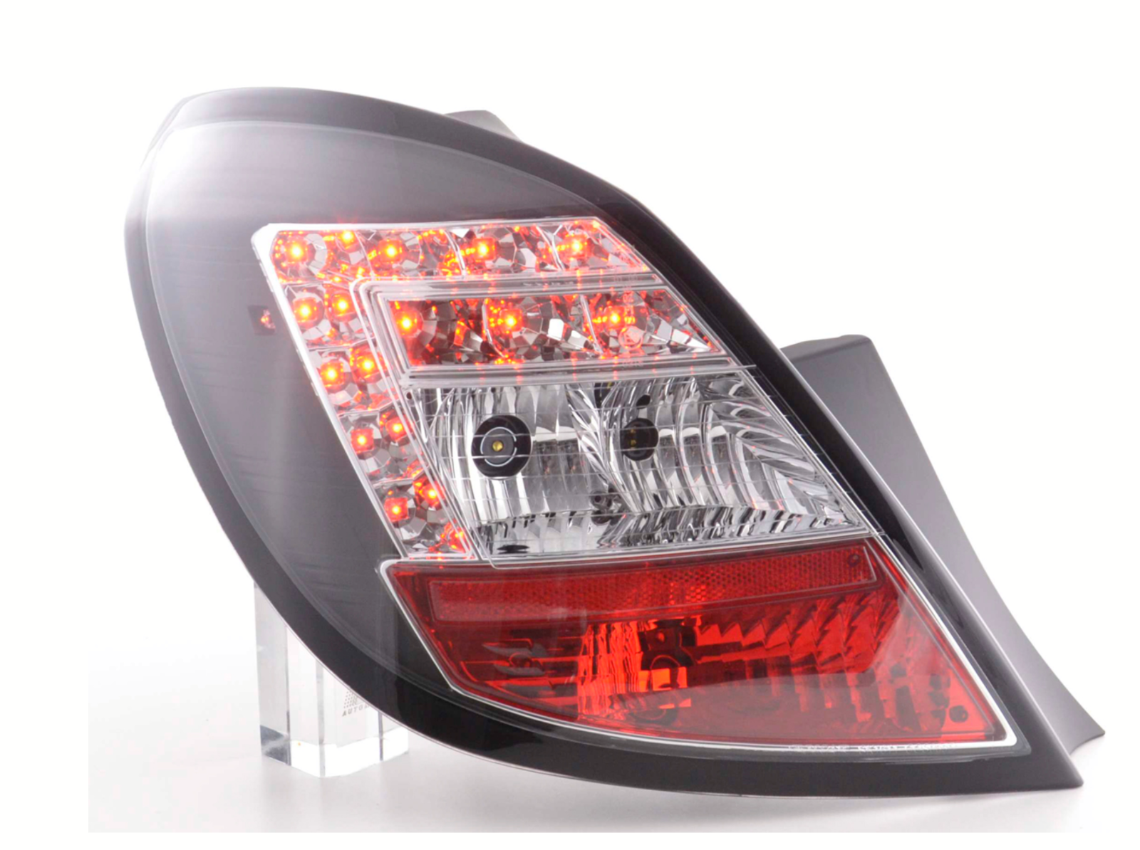 FK Set Rear Lights LED Lightbar Opel Corsa D BJ 06-10 5-dr black smoke LHD