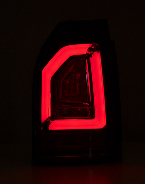 FK Set LED rear lights VW transporter T6 15+ smoke Lightbar Sequential LHD