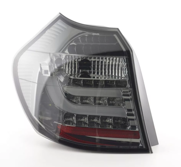 FK Set BMW E81 E87 1 SERIES 3/5 dr 04-06 Black SMOKED LED LIGHTBAR REAR LIGHTS