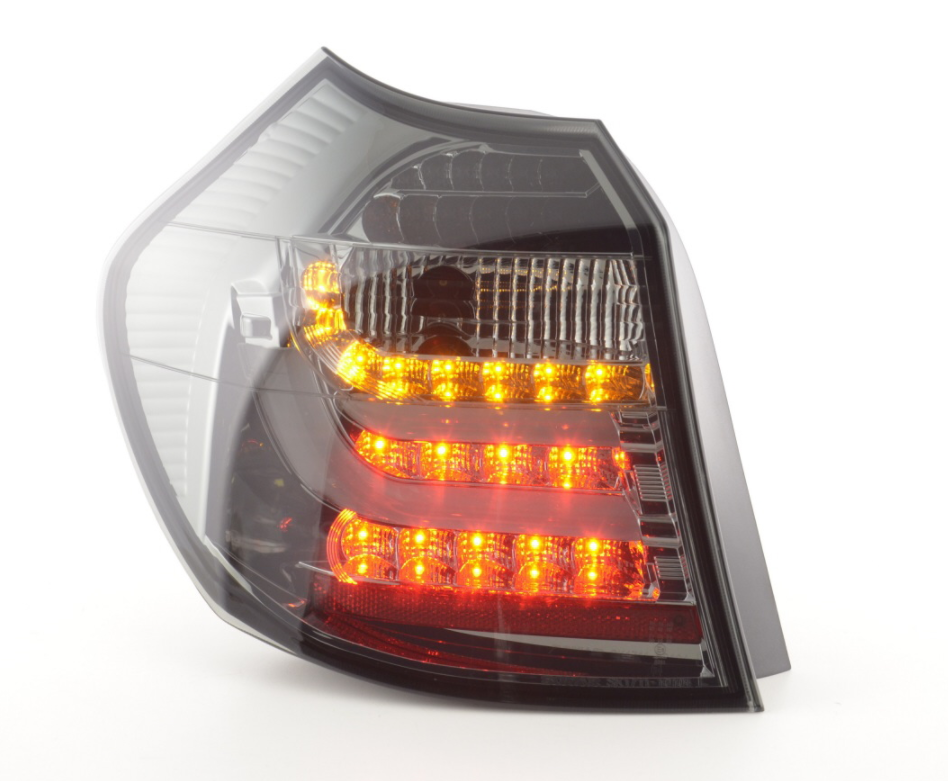 FK Set BMW E81 E87 1 SERIES 3/5 dr 04-06 SMOKED LED LIGHTBAR REAR LIGHTS