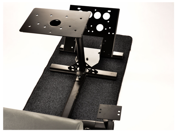 Silver Grey Driving Game Chair Sim Racing Seat Frame Xbox Playstation PC Gaming