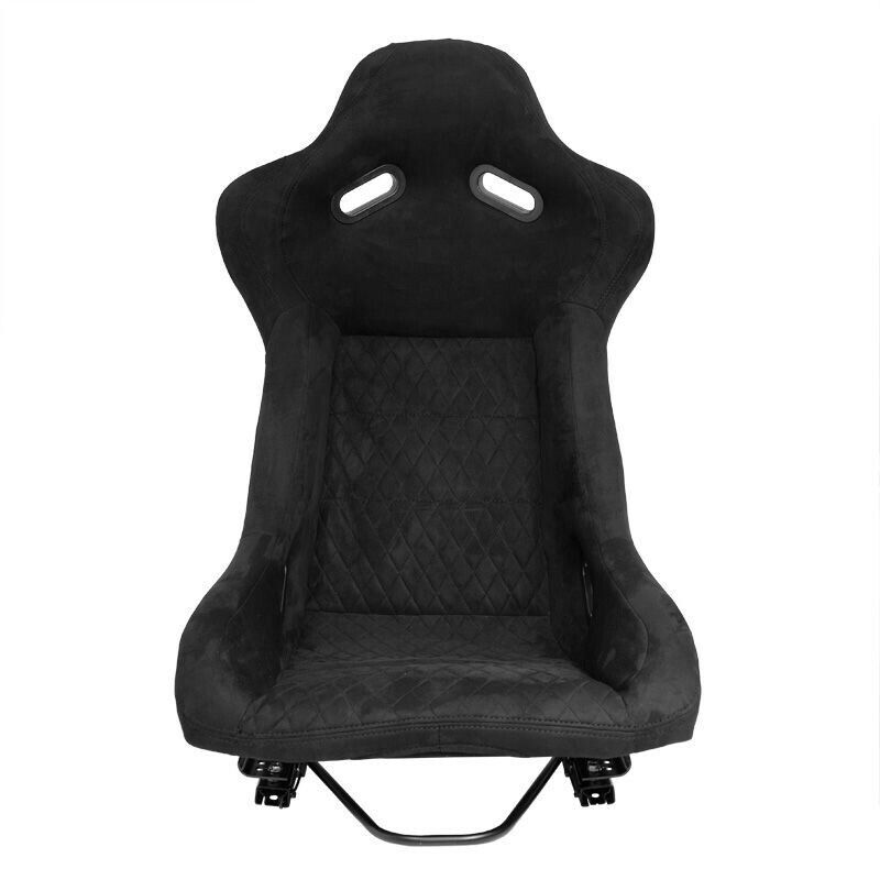 AUTOSTYLE LV x2 Universal Pair Sports Bucket Seats Black Edition slide runners