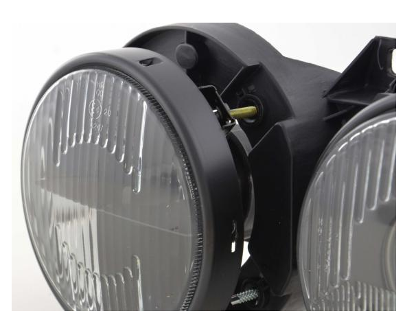 FK Set LED Devil Eye Project Headlights DRL BMW 3 series E30 black 87-91 LHD