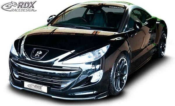 RDX SPLITTER FRONTSTOßSTANGE LIP SPOILER Peugoet RCZ Phase 1 Mk1 1 bis 2013