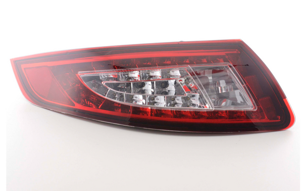 FK Pair LED DRL Ultra Rear Lights Porsche 911 type 997 05-09 red clear LHD GT