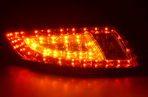 FK Pair LED DRL Ultra Rear Lights Porsche 911 type 997 05-09 red clear LHD GT