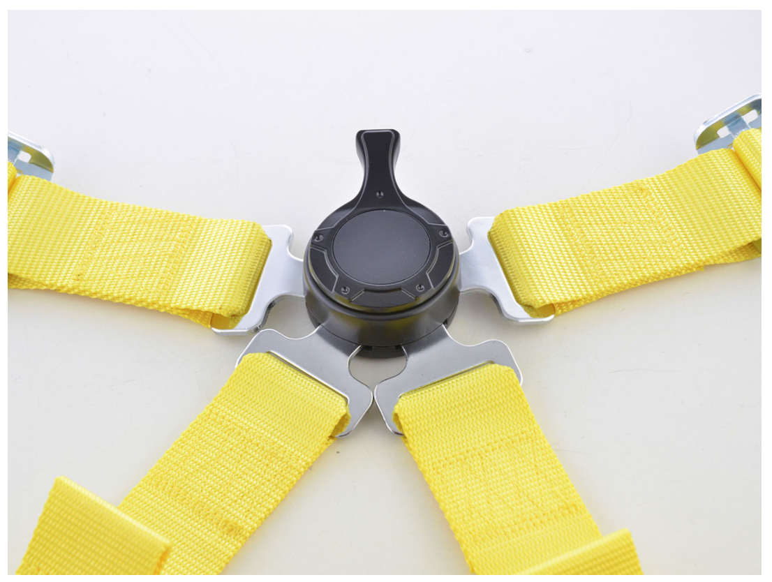 FK harness 4 point universal seat belt YELLOW track rally race bucket safety