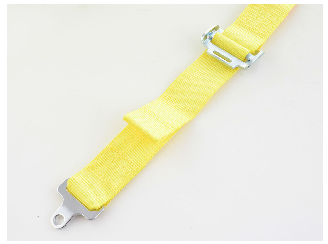 FK harness 4 point universal seat belt YELLOW track rally race bucket safety