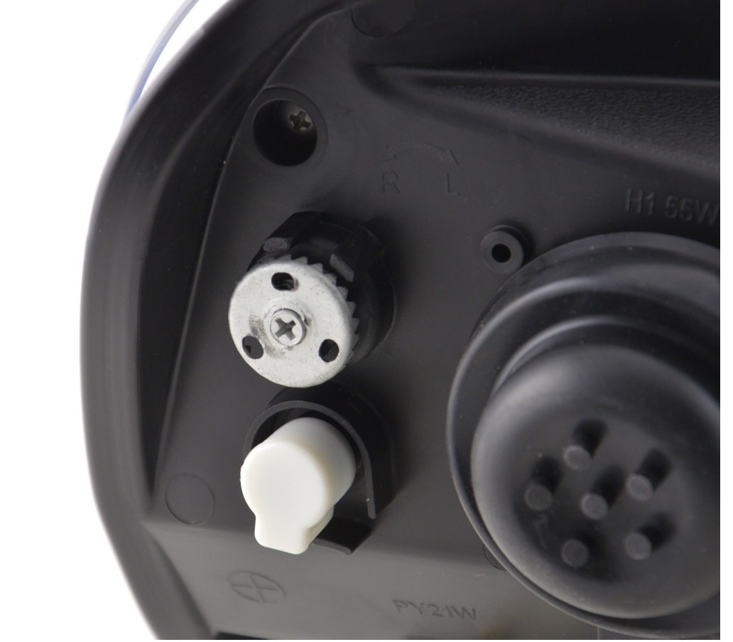 FK Pair LED DRL Projector Halo headlights Polo 4 MK4 9N 9N3 05-09 Black RHD - LJ Automotive