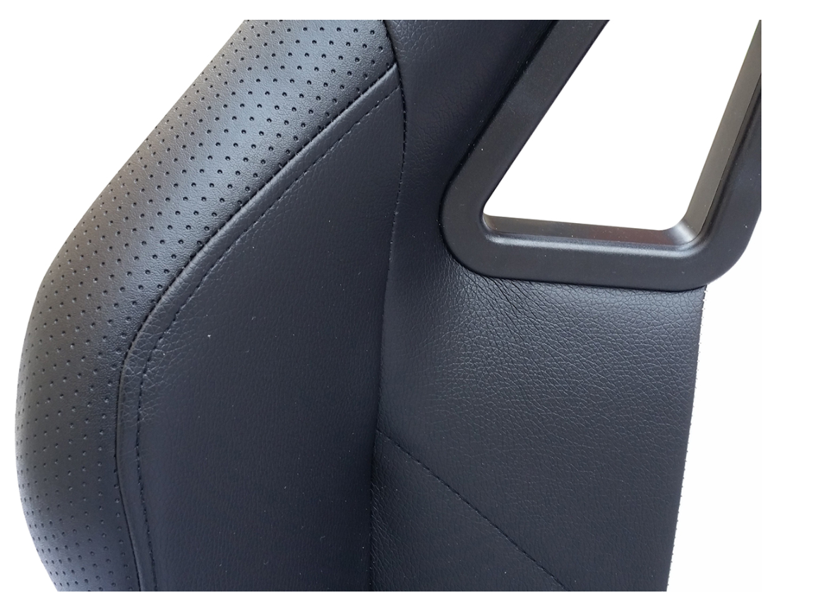 STRIPE Driving Game Sim Chair Racing Seat Console PC F1 VR Steering Wheel Pedals - LJ Automotive