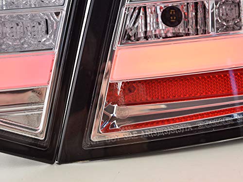 LED Taillights Lightbar for Audi A6 4 °F Saloon 08- '11 Model Chrome