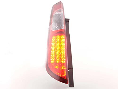 F. Focus 2 5 Door Rear Lights 2004 to 2008 Red Chrome LED-33756283