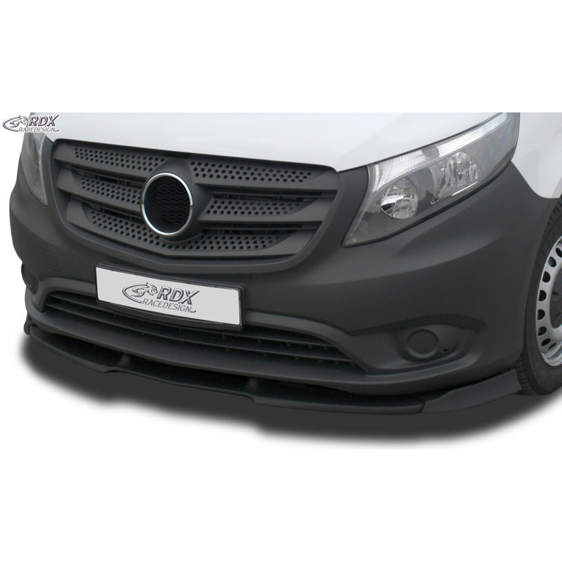 RDX Front spoiler bumper splitter valance Vario-X Mercedes Vito W447 2014- (PU)