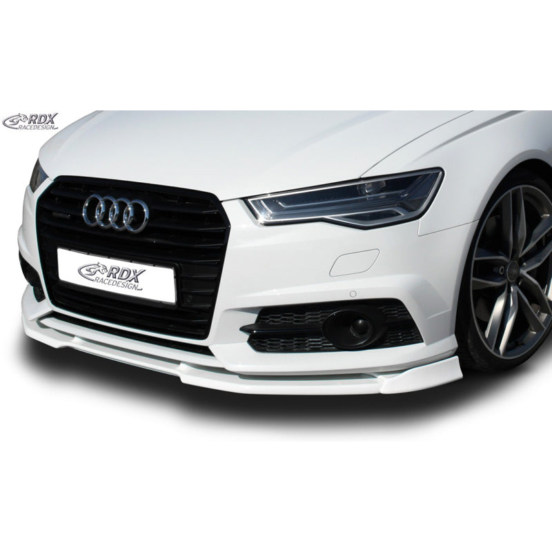 RDX Front spoiler bumper splitter valance Vario-X Audi A6 4G / C7 S6 / S-Line 2014- (PU)